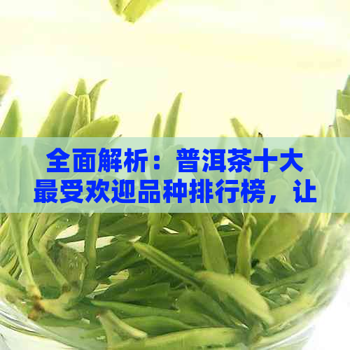 全面解析：普洱茶十大更受欢迎品种排行榜，让你轻松选购适合自己的好茶