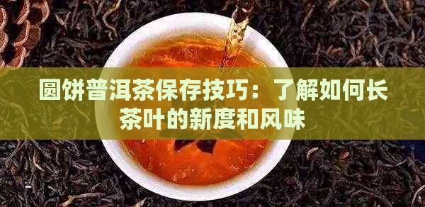 圆饼普洱茶保存技巧：了解如何长茶叶的新度和风味