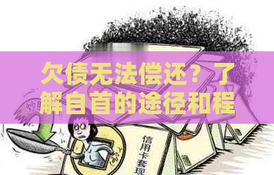 欠债无法偿还？了解自首的途径和程序，寻求专业帮助！