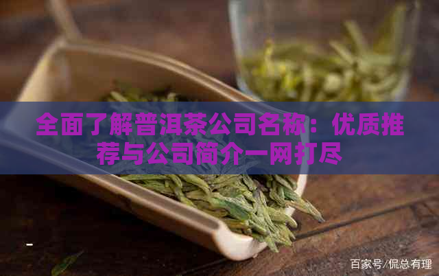 全面了解普洱茶公司名称：优质推荐与公司简介一网打尽