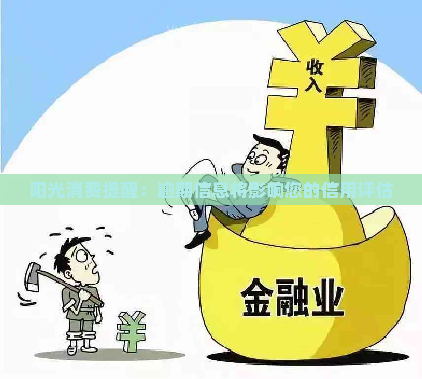 阳光消费提醒：逾期信息将影响您的信用评估