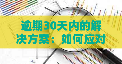 逾期30天内的解决方案：如何应对信用卡逾期、贷款还款等问题