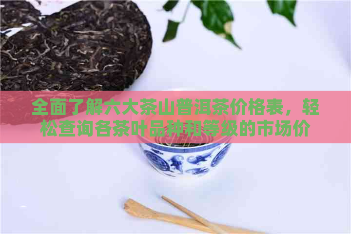 全面了解六大茶山普洱茶价格表，轻松查询各茶叶品种和等级的市场价