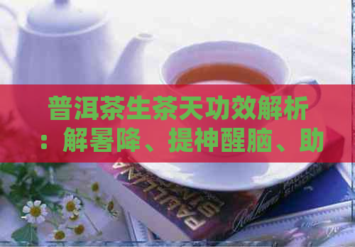 普洱茶生茶天功效解析：解暑降、提神醒脑、助消化一网打尽！