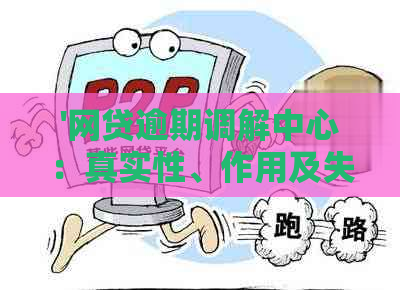 '网贷逾期调解中心：真实性、作用及失败处理流程'