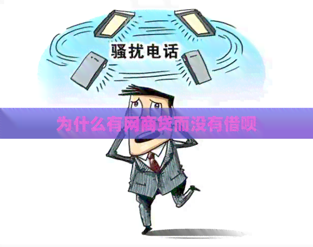 为什么有网商贷而没有借呗