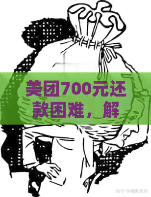 美团700元还款困难，解决办法