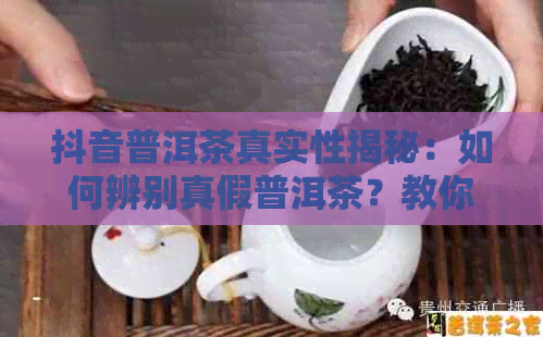 抖音普洱茶真实性揭秘：如何辨别真假普洱茶？教你几招！