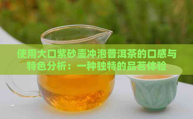 使用大口紫砂壶冲泡普洱茶的口感与特色分析：一种独特的品茗体验