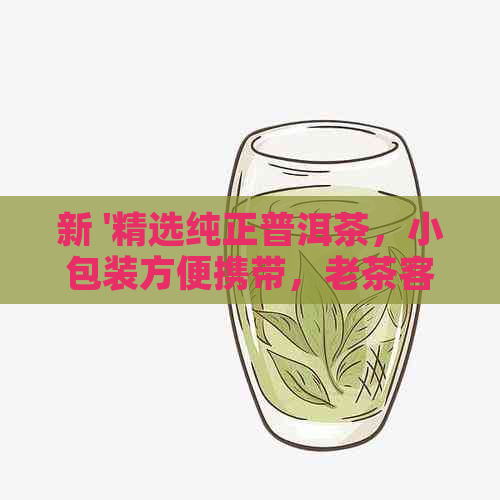 新 '精选纯正普洱茶，小包装方便携带，老茶客的首选'