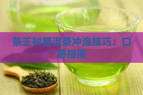 茶王树普洱茶冲泡技巧：口感指南