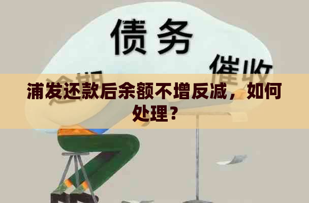 浦发还款后余额不增反减，如何处理？