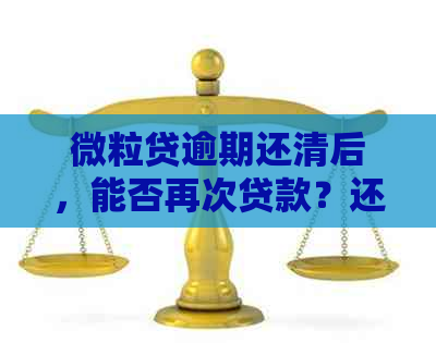 微立贷逾期还清后，能否再次贷款？还款后信用如何恢复？