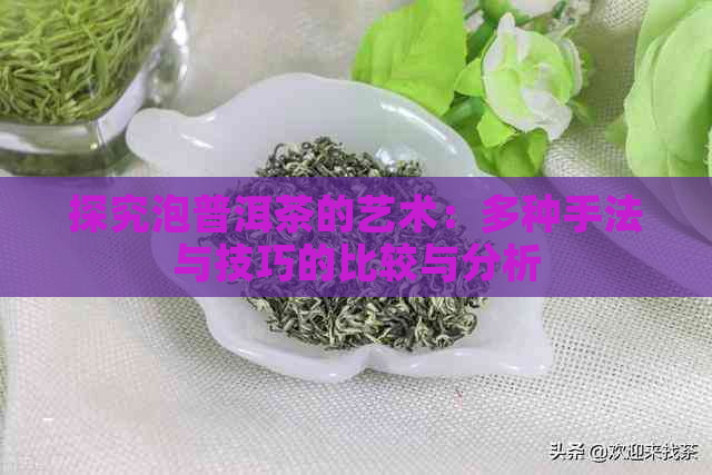 探究泡普洱茶的艺术：多种手法与技巧的比较与分析