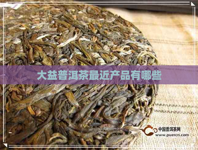 大益普洱茶最近产品有哪些