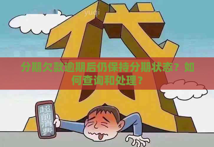 分期欠款逾期后仍保持分期状态？如何查询和处理？