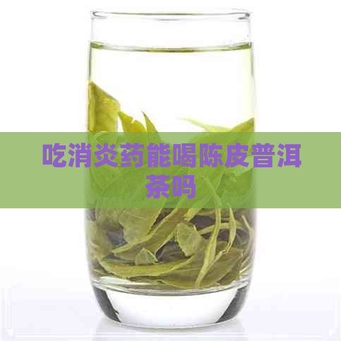 吃消炎药能喝陈皮普洱茶吗