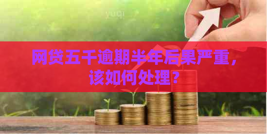 网贷五千逾期半年后果严重，该如何处理？