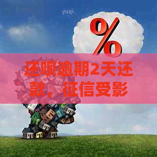 还款逾期2天还款，受影响？