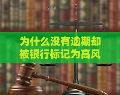 为什么没有逾期却被银行标记为高风险用户？