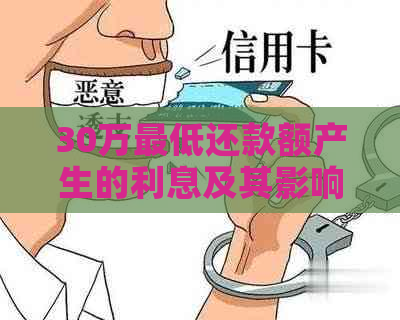 30万更低还款额产生的利息及其影响：深度解析与对策