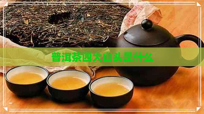 普洱茶四大山头是什么