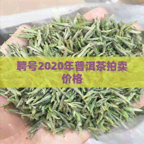 聘号2020年普洱茶拍卖价格