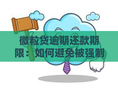 微粒贷逾期还款期限：如何避免被强制清偿？