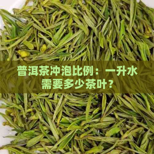 普洱茶冲泡比例：一升水需要多少茶叶？