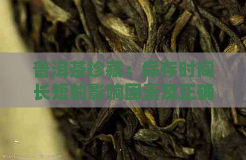 普洱茶珍藏：保存时间长短的影响因素及正确方法