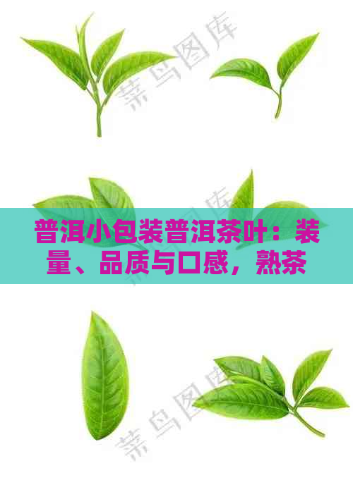 普洱小包装普洱茶叶：装量、品质与口感，熟茶也适用！