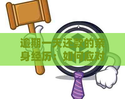 逾期一天还款的亲身经历：如何应对信用卡借款期问题