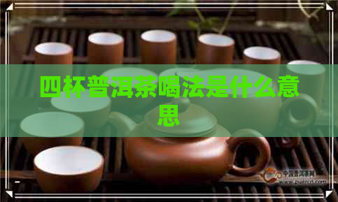 四杯普洱茶喝法是什么意思