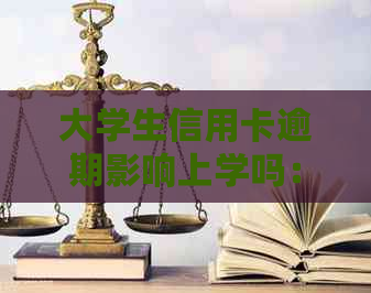 大学生信用卡逾期影响上学吗：处理策略与影响解析