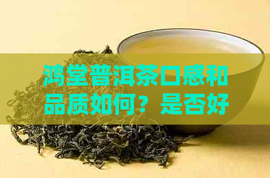 鸿堂普洱茶口感和品质如何？是否好喝？