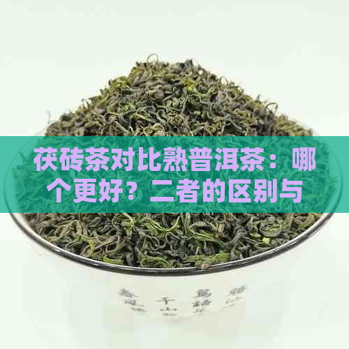 茯砖茶对比熟普洱茶：哪个更好？二者的区别与优劣分析