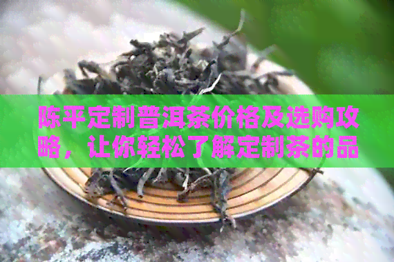 陈平定制普洱茶价格及选购攻略，让你轻松了解定制茶的品质与价值