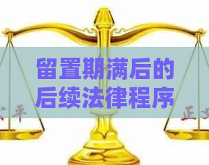 留置期满后的后续法律程序：你需要知道的一切