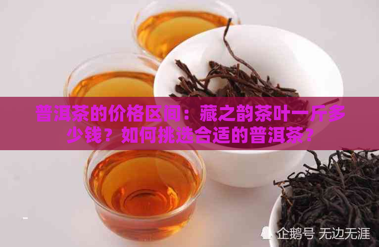 普洱茶的价格区间：藏之韵茶叶一斤多少钱？如何挑选合适的普洱茶？