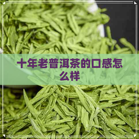 十年老普洱茶的口感怎么样