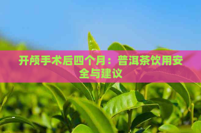 开颅手术后四个月：普洱茶饮用安全与建议