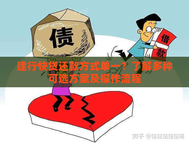 建行快贷还款方式单一？了解多种可选方案及操作流程