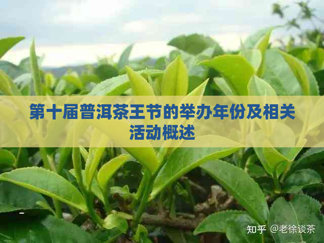 第十届普洱茶王节的举办年份及相关活动概述