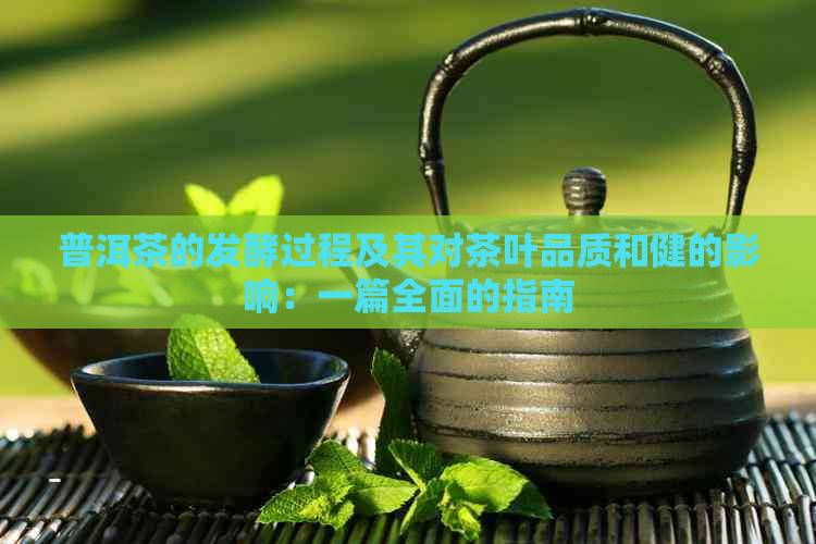 普洱茶的发酵过程及其对茶叶品质和健的影响：一篇全面的指南