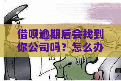 借呗逾期后会找到你公司吗？怎么办？