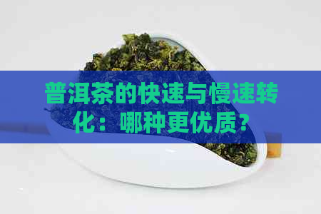 普洱茶的快速与慢速转化：哪种更优质？