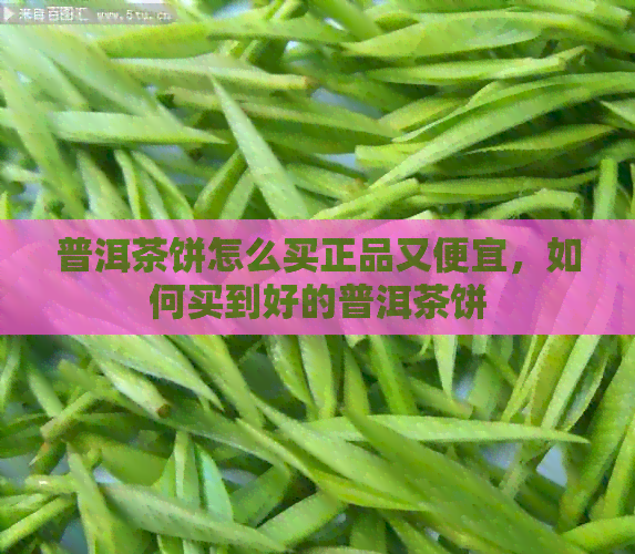 普洱茶饼怎么买正品又便宜，如何买到好的普洱茶饼