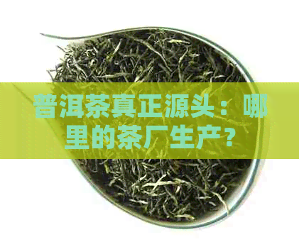 普洱茶真正源头：哪里的茶厂生产？