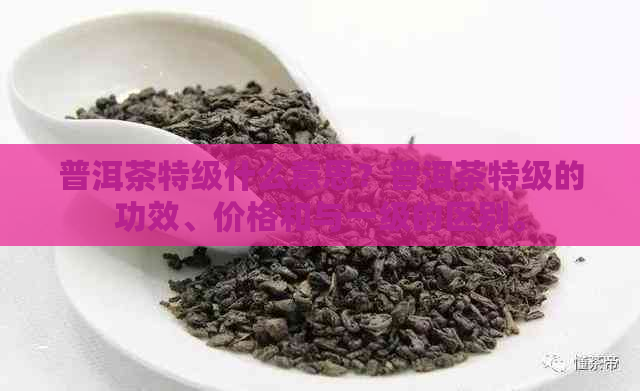 普洱茶特级什么意思？普洱茶特级的功效、价格和与一级的区别。