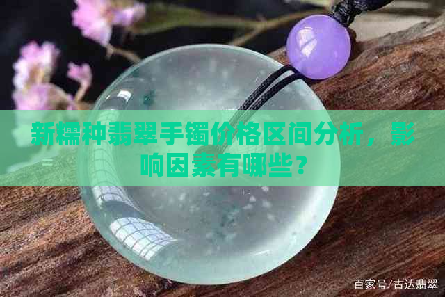 新糯种翡翠手镯价格区间分析，影响因素有哪些？